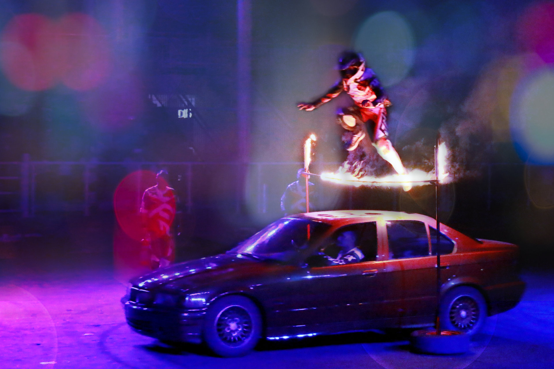 三亚骏达车技表演馆