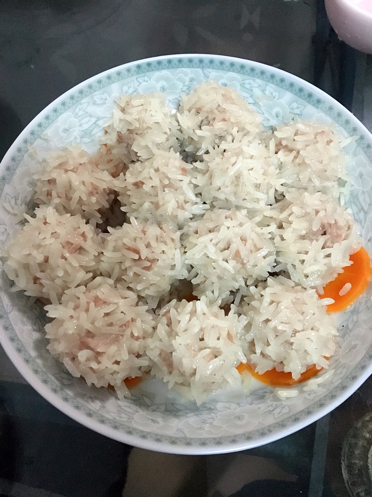 水晶糯米丸子