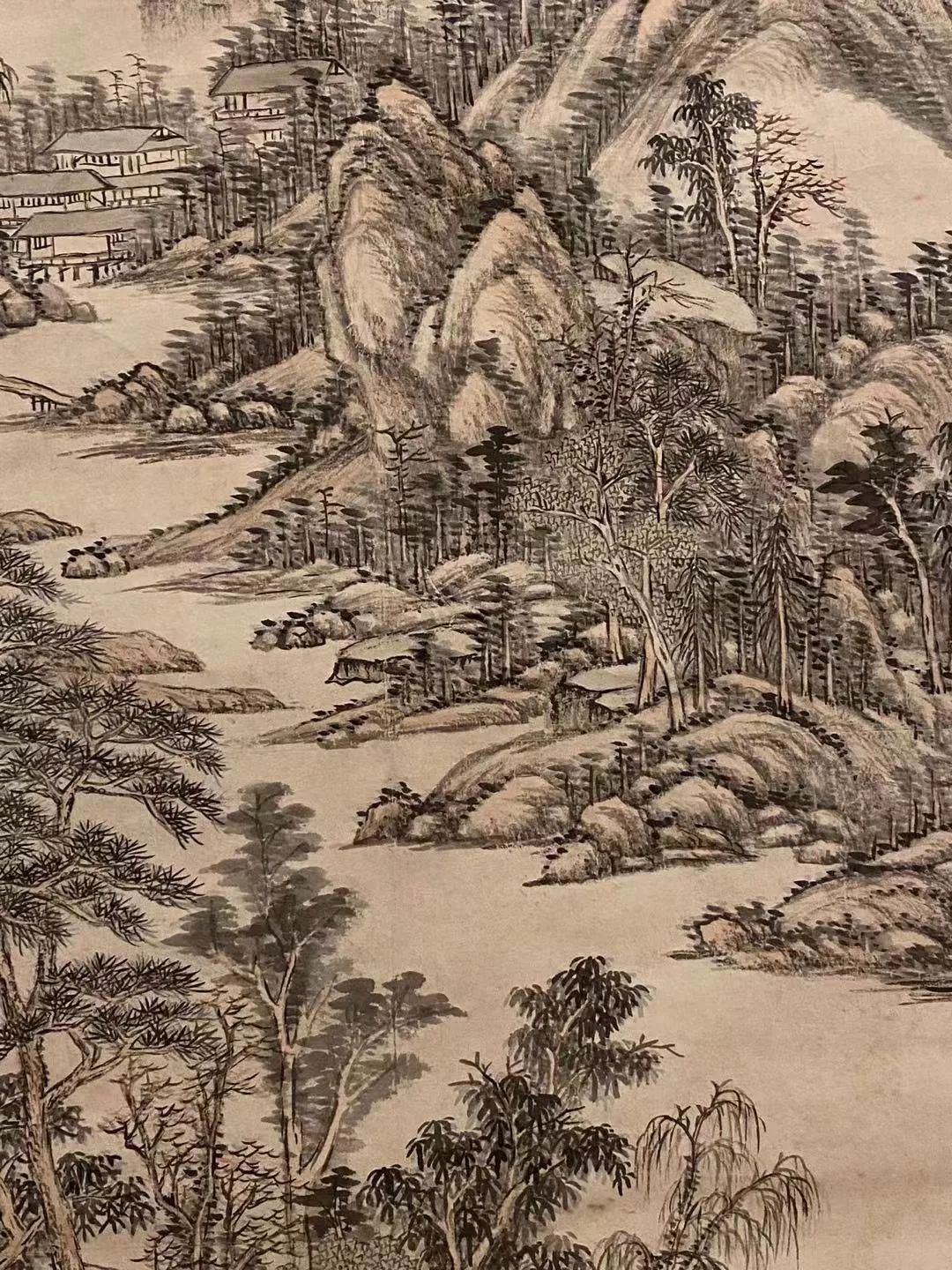 来稿｜细读王原祁仿黄公望《浮峦暖翠图轴》_百科TA说