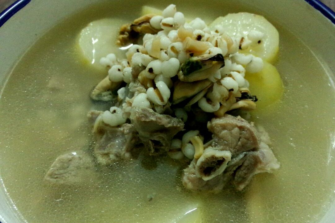 节瓜淡菜猪骨煲