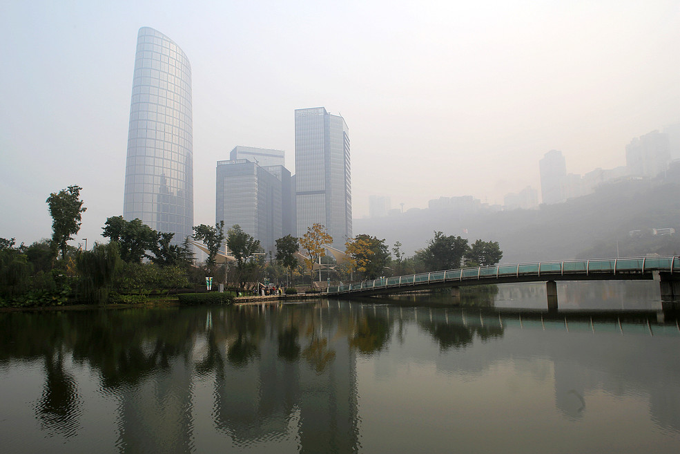  p>重庆天地湖,重庆市主城区最大人工湖,位于寸土寸金的 a target="