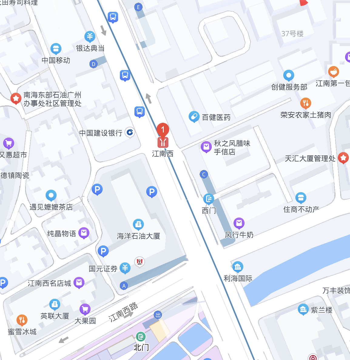 江南西站