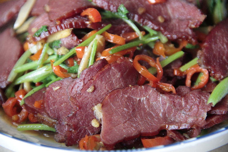 小炒腊牛肉