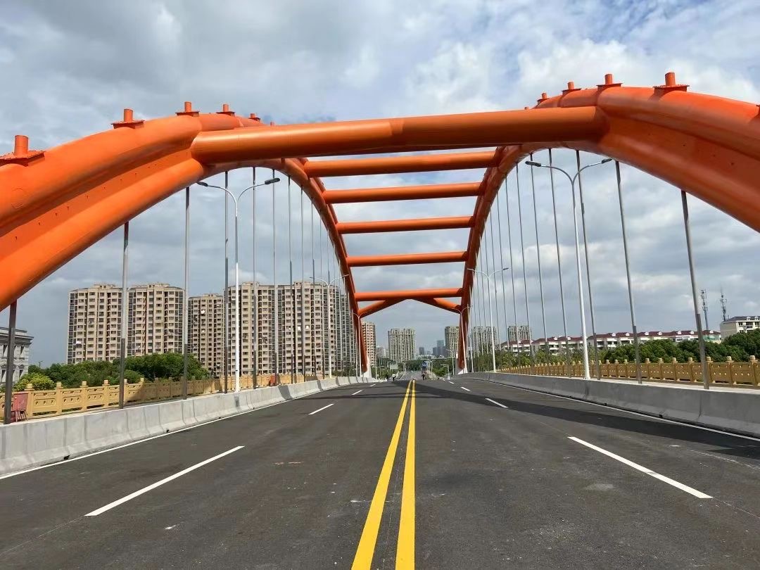  p>景东路跨春申塘大桥,是中国 a target="_blank" href="/item/上海