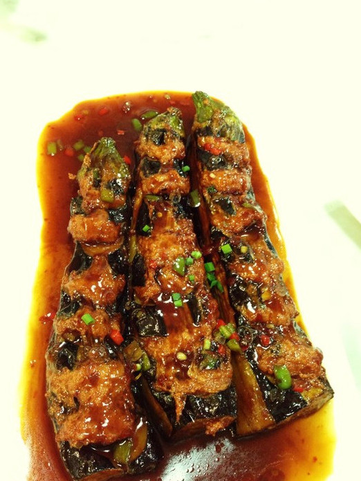糖汁烧茄子