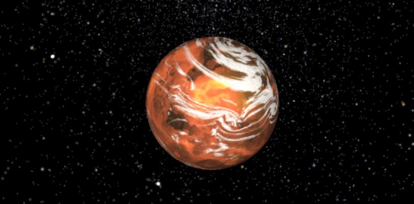 质量约为木星质量的0.113倍,轨道半径为0