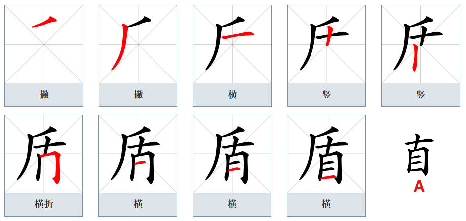 盾（汉语文字）_百度百科