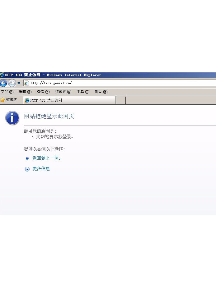 403forbidden，网址显示403forbidden
