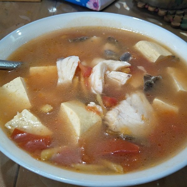 豆腐鱼片汤