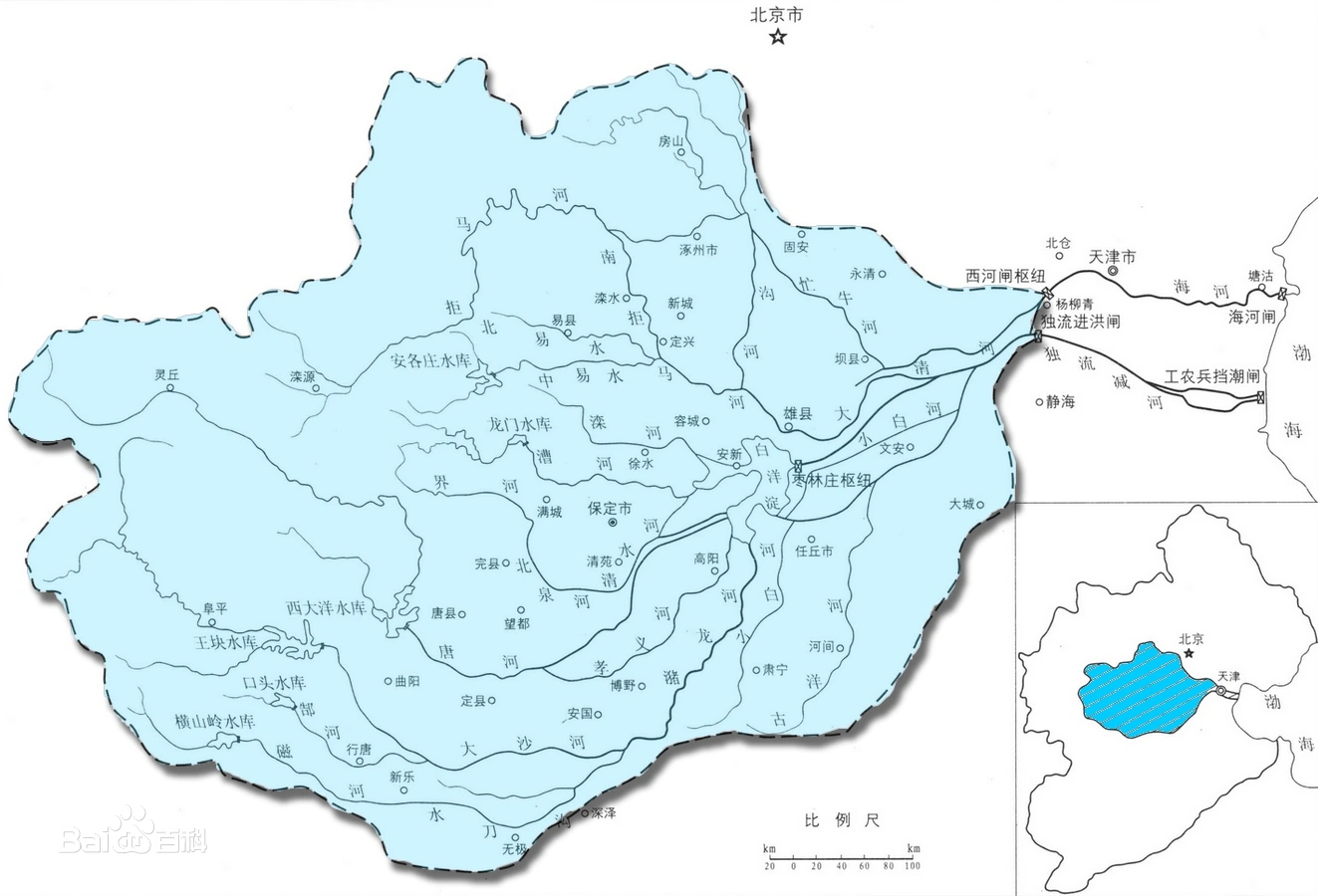  p>唐河新道,为1966年 a target="_blank" href="/item/海河流域