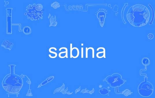 sabina（英语单词）_百度百科