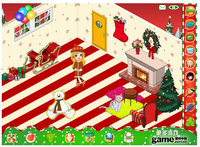  p>豪华公主卧室圣诞版是一款公主圣诞节布置经典原创游戏. /p>