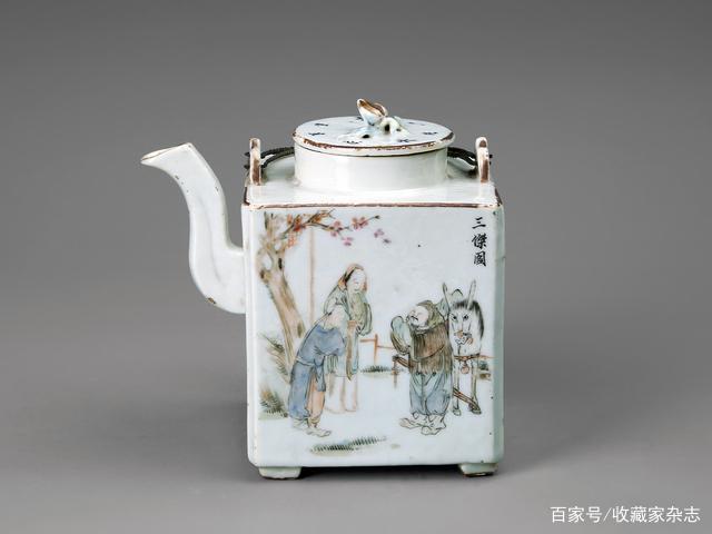开启了瓷绘文人书画的浅绛彩瓷器，为何后来却失了文人画神韵？_百科TA说