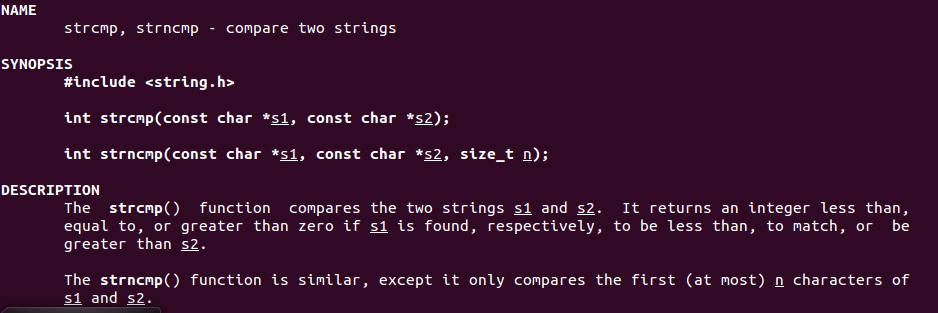  p>strcmp a href="#" data-lemmaid="301912">函数 /a>是string