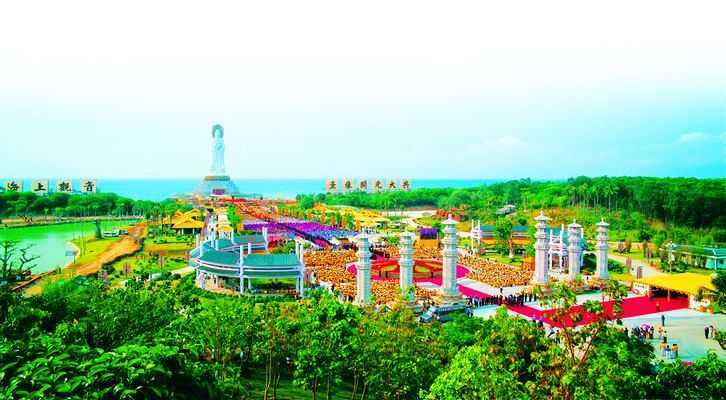 而位于三亚市的南山,则是岛中长寿之最