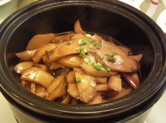 川味石锅杏鲍菇