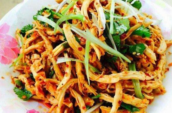 香辣鸡丝