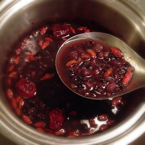 红豆杏仁粥