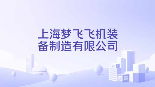 上海梦飞飞机装备制造有限公司_百度百科