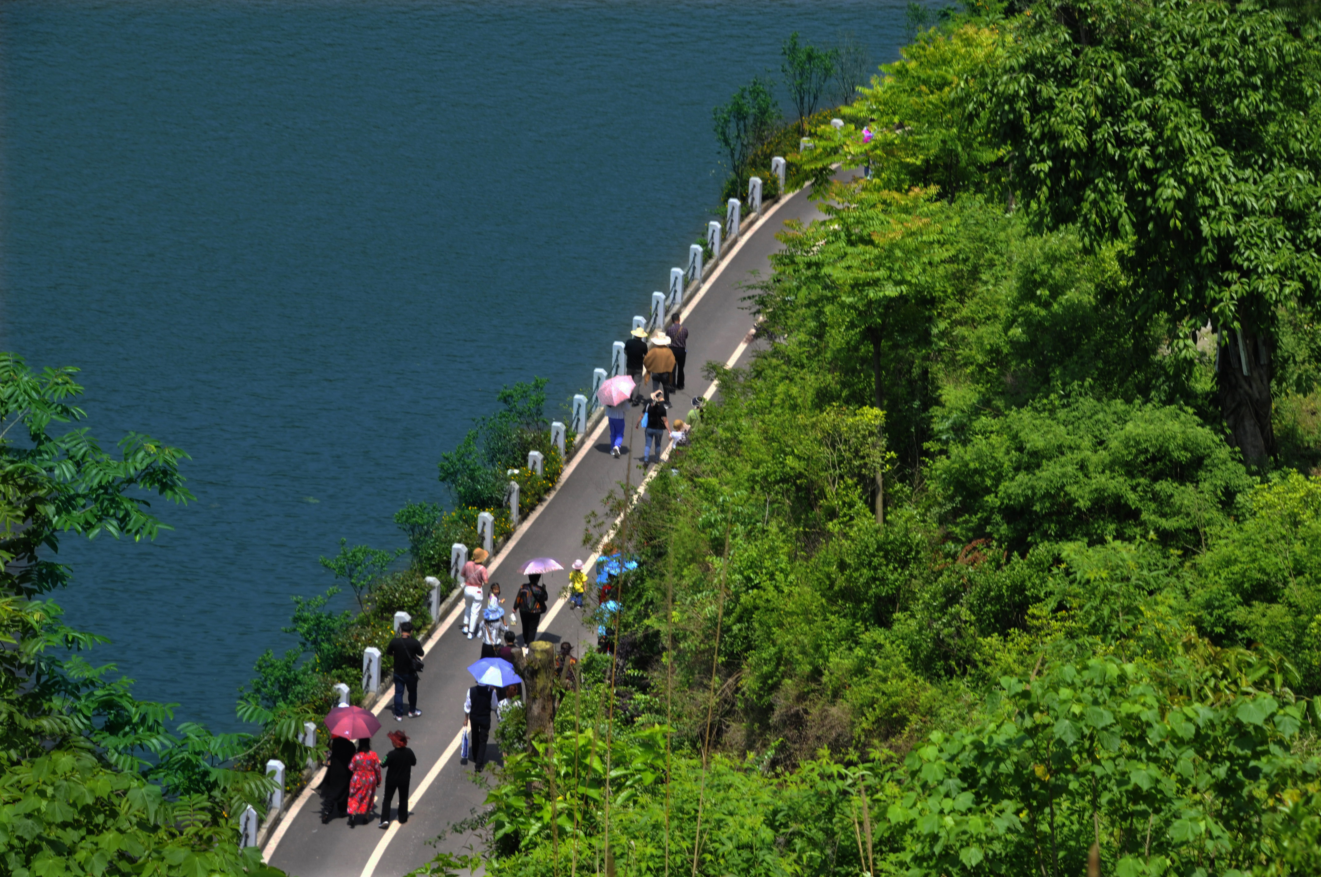  p>重庆万州三峡安澜谷,位于重庆市万州区长岭镇安