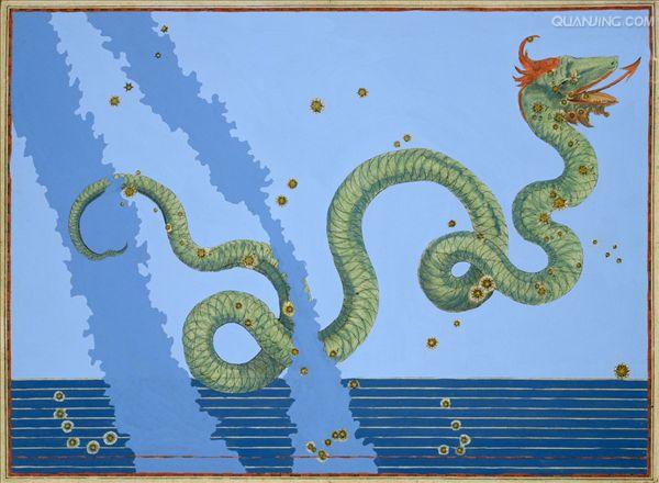  p>巨蛇座(serpens)是全天88个星座中唯一被分成两个部分的 a target=