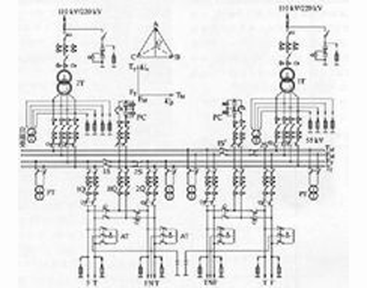 线路变压器组接线