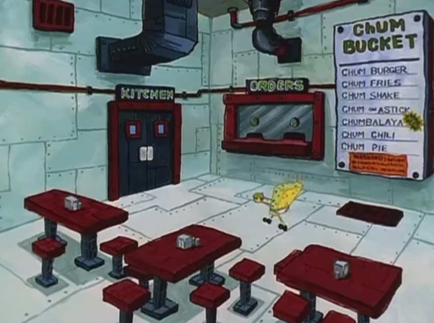 ">海之霸(chum bucket),美国动画片《海绵宝宝》及其衍生作品中的餐厅