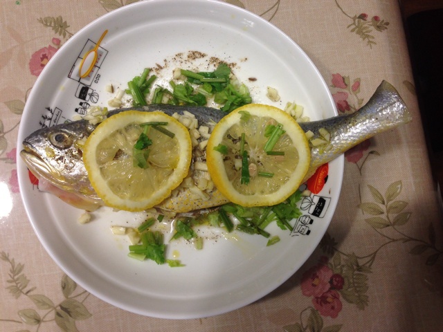 微波炉柠檬孜然烤鱼