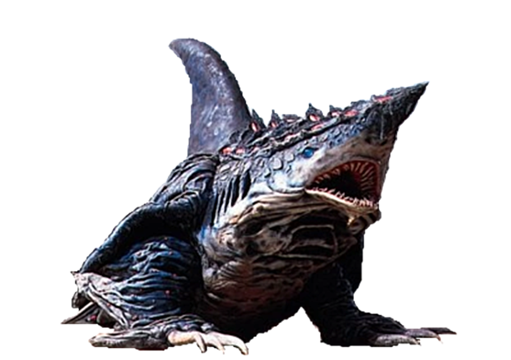 中登场的机械鲨鱼怪兽,登场于第43话