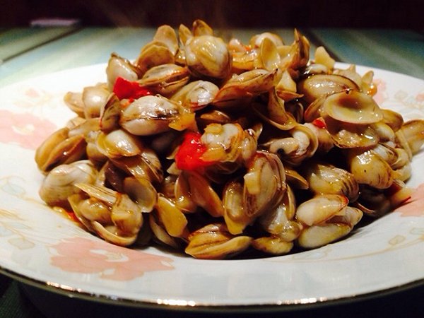 马拉盏炒海瓜子