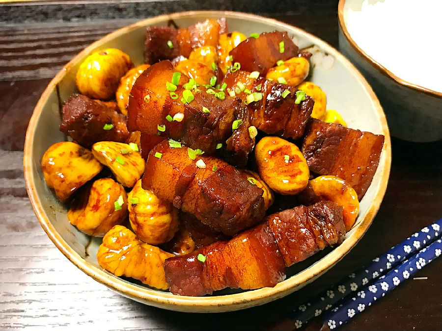 栗子焖烧肉