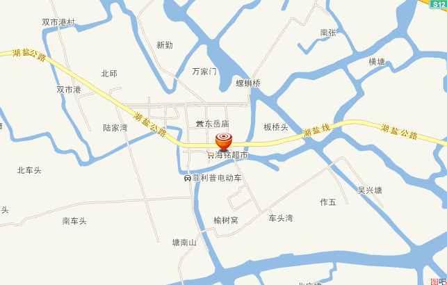 href="/item/湖州市">湖州市 /a>区东南部,东与双林镇镇西村接壤,西与