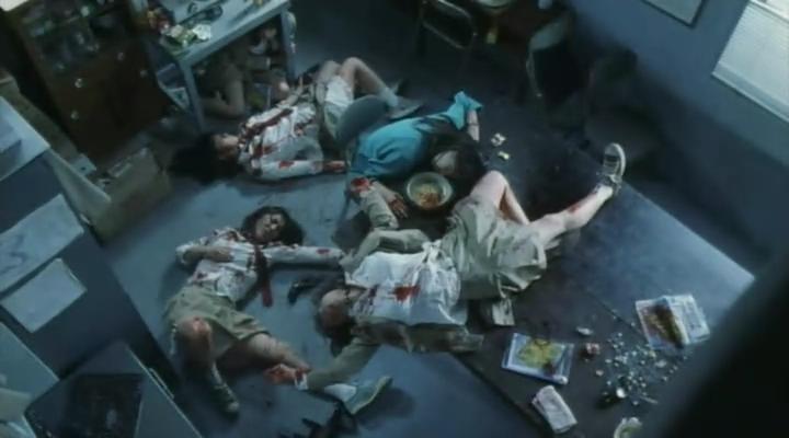  p>《大逃杀》是由日本东映映画制作发行的122分钟恐怖影片.