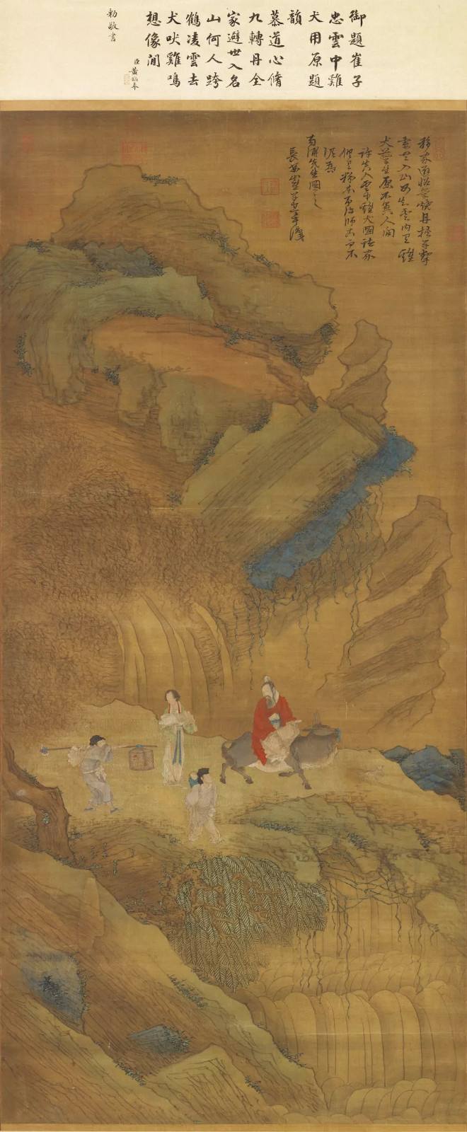  a href="#" data-lemmaid="2150222">崔子忠 /a>创作的绢本设色画,现