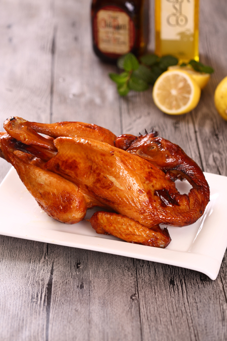 蒜香蜜汁烤鸡