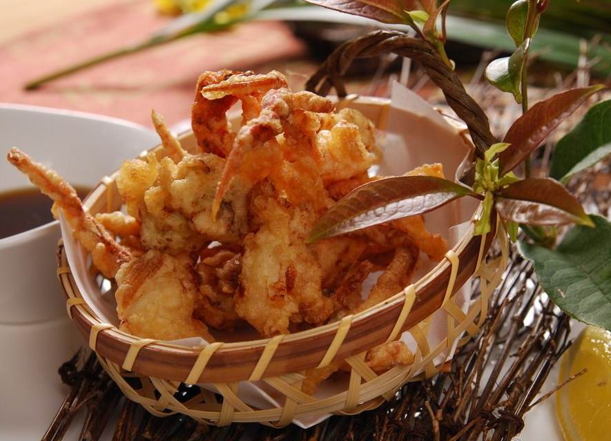 酥炸软壳蟹