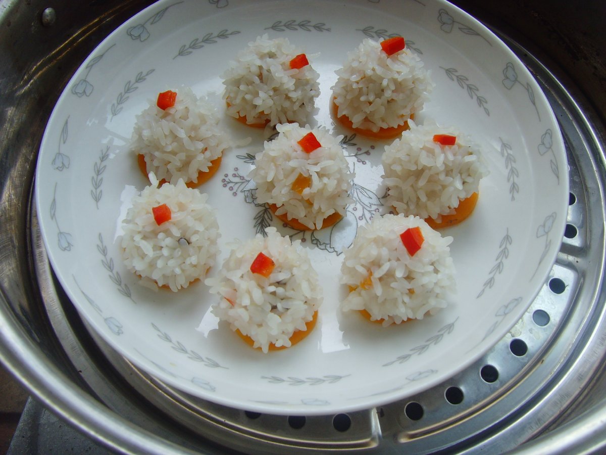 胡萝卜鸡肉丸子