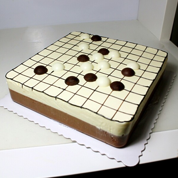 围棋慕斯蛋糕