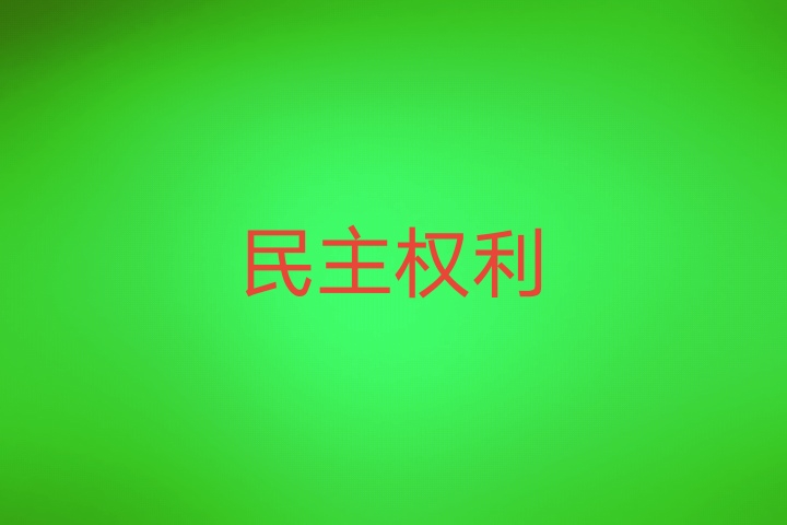 民主权利