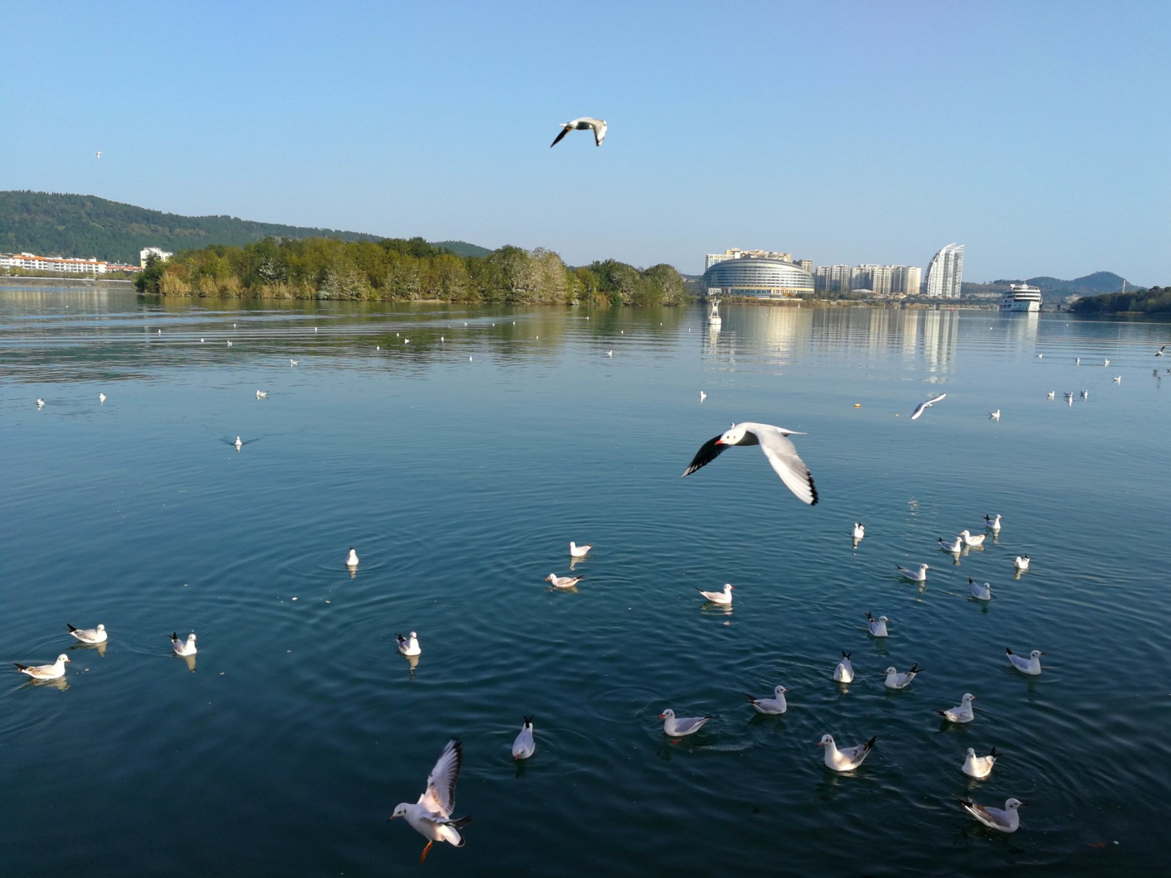 位于四川绵阳,主要包括越王楼与三江半岛两部分