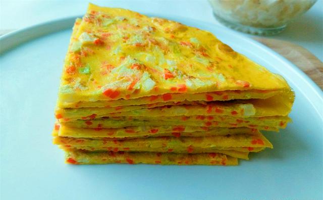 香煎鸡蛋饼