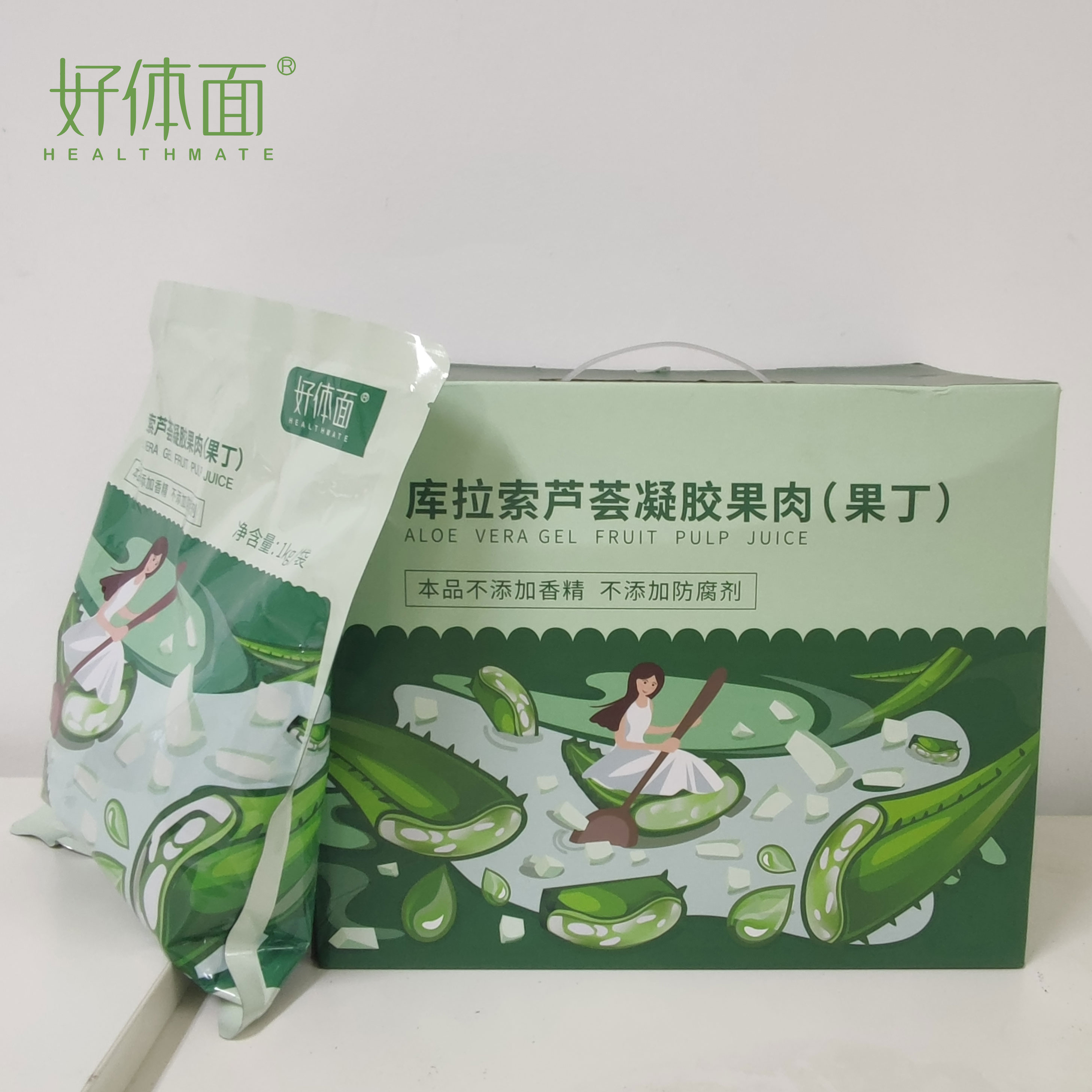 库拉索芦荟凝胶果丁