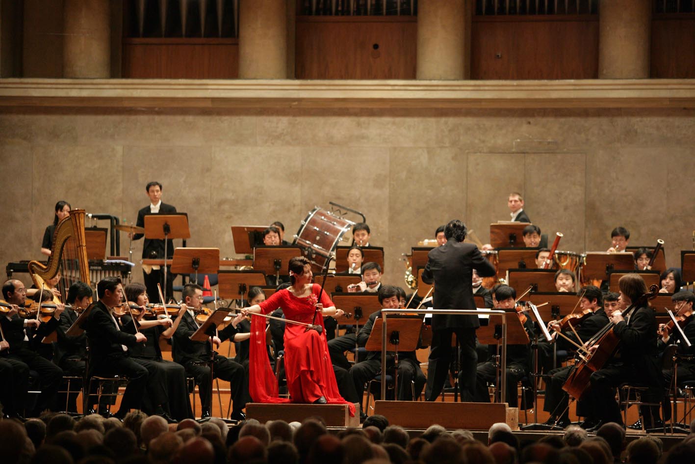  p>北京交响乐团成立于1977年10月,代表作品有《乐队协奏曲》《京剧》