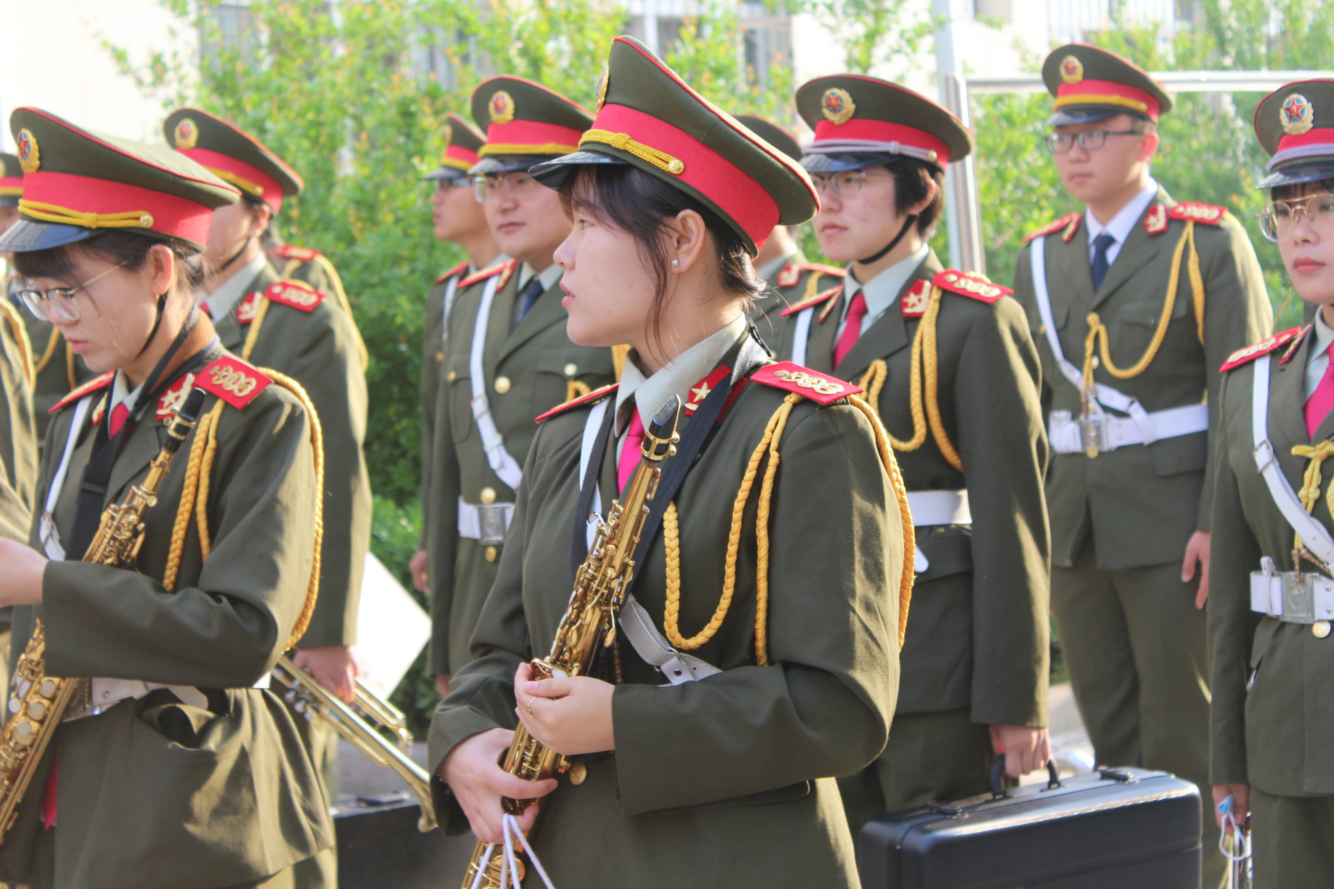 前身是陕西中医学院大学生军乐队