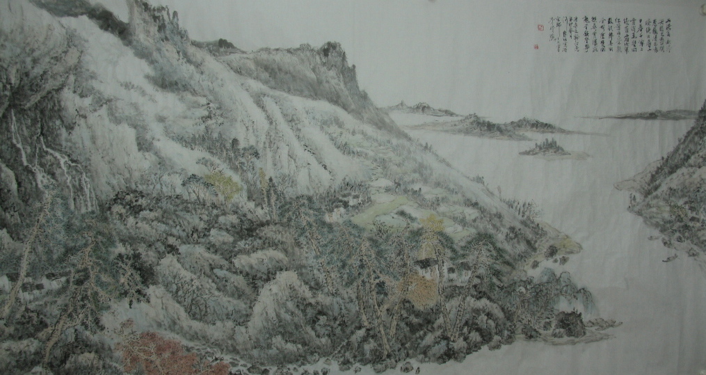  p>何纬仁,1943年生于广西柳州,著名书画家,是在国内少有的集油画