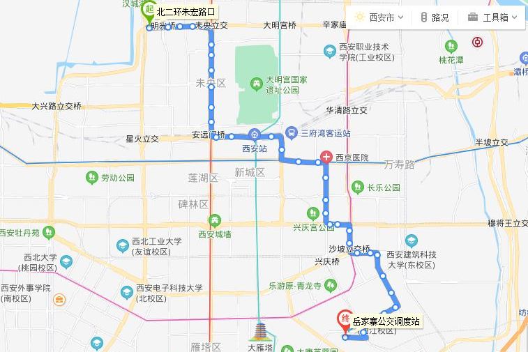 西安公交228路