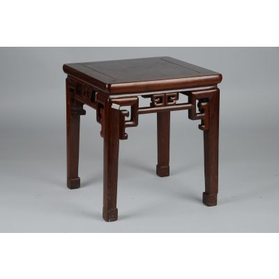 清柞柘木大方凳