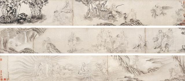 明代隆庆、天启年间画家、绘墨模名手——丁云鹏作品解读_百科TA说