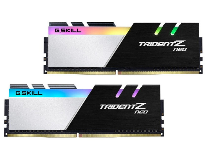 芝奇trident z neo焰光戟 16gb ddr4 3600(f4-3600c18d-16gtzn)