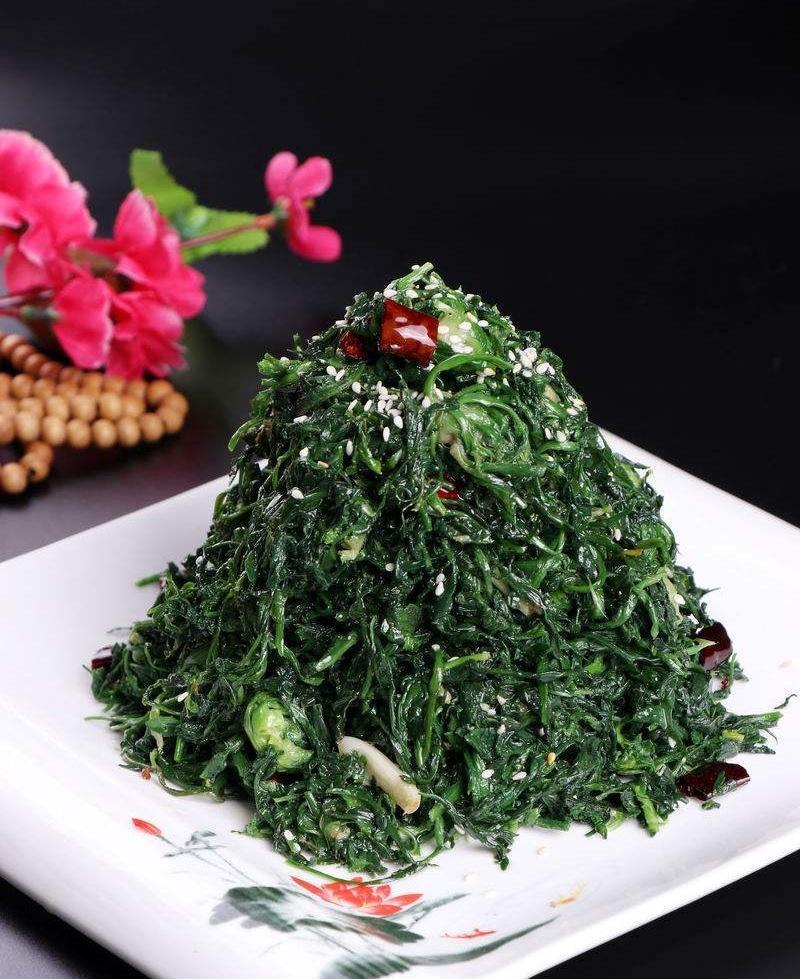 凉拌荠菜